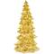 9.5" Metallic Woodland Layered Decoration Christmas Tree